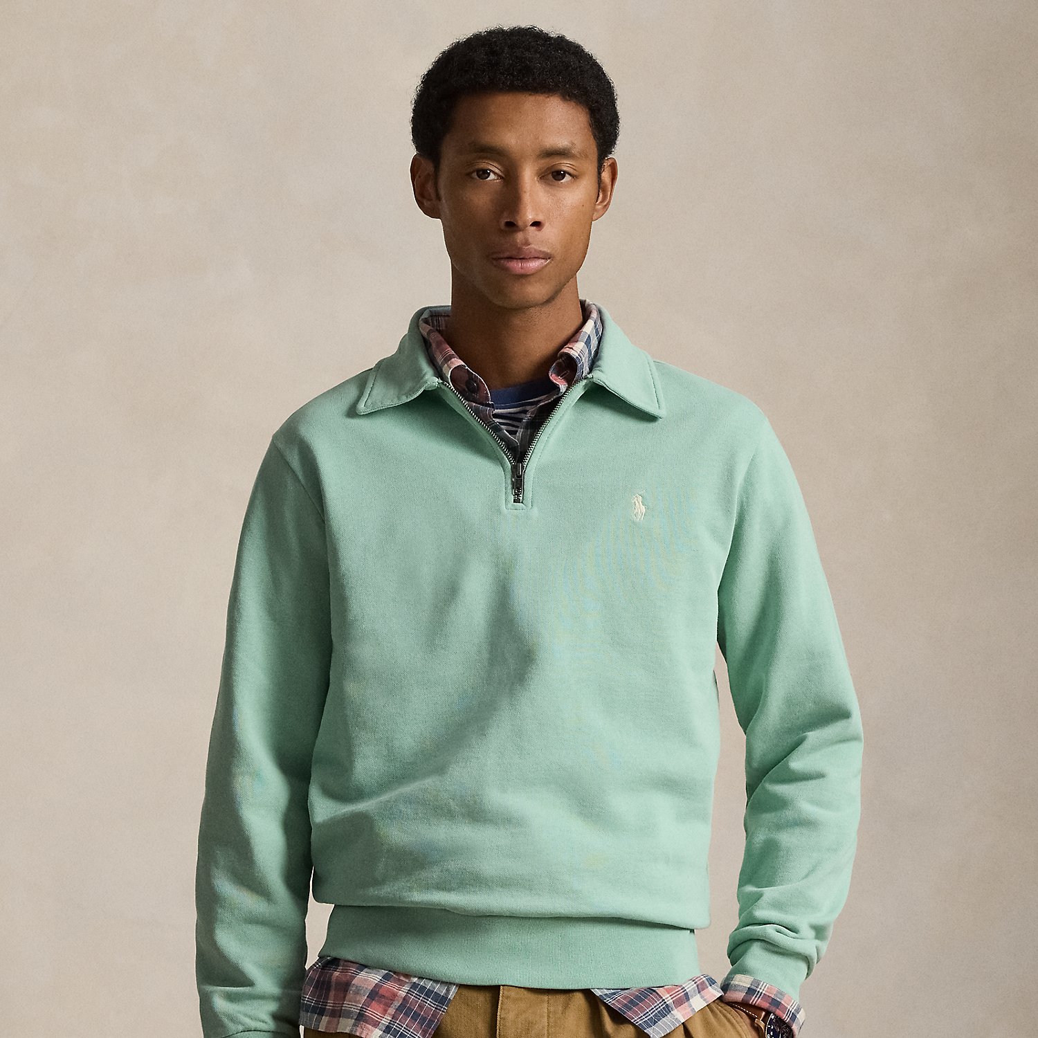 Sweatshirt aus Loopback-Fleece von Polo Ralph Lauren