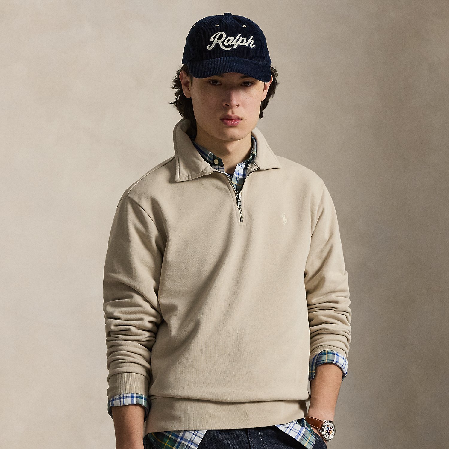 Sweatshirt aus Loopback-Fleece von Polo Ralph Lauren