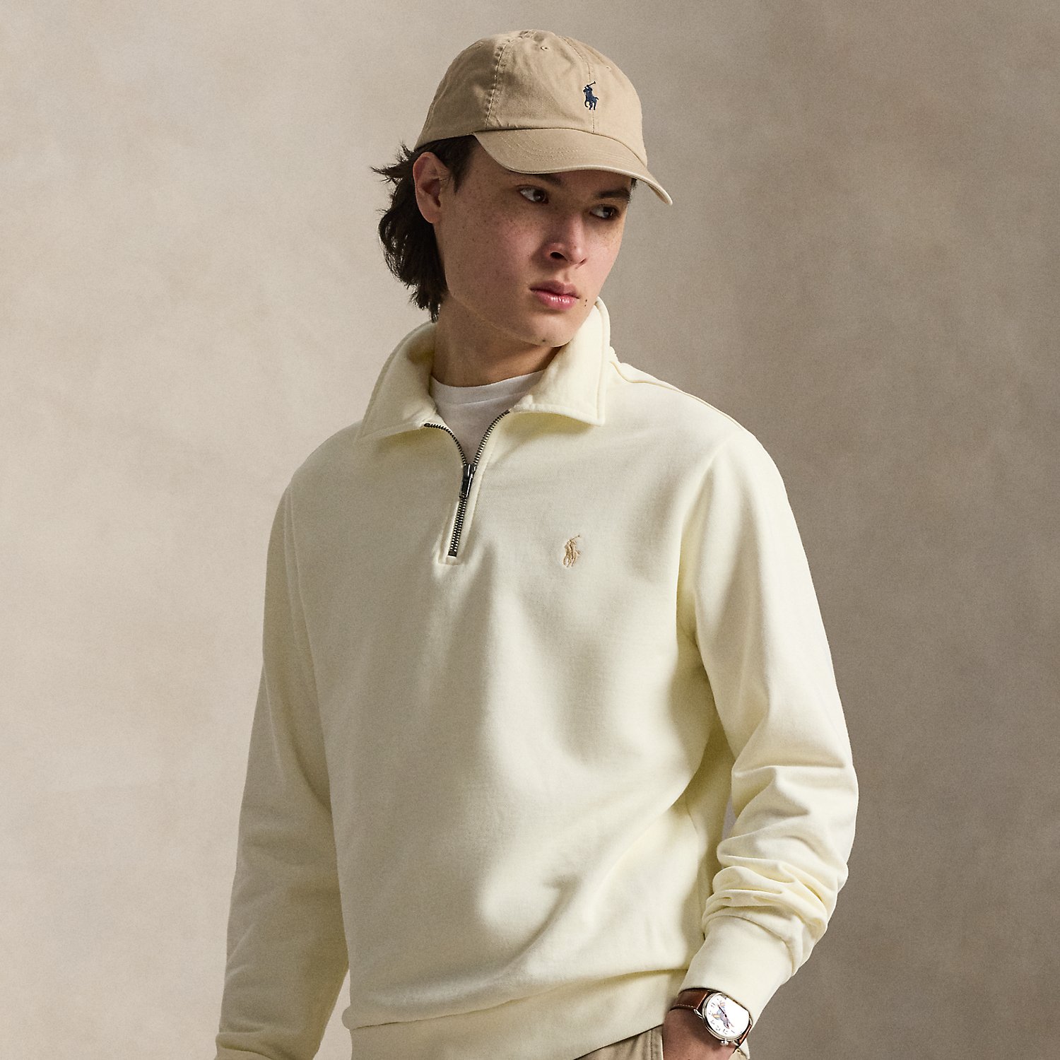 Sweatshirt aus Loopback-Fleece von Polo Ralph Lauren