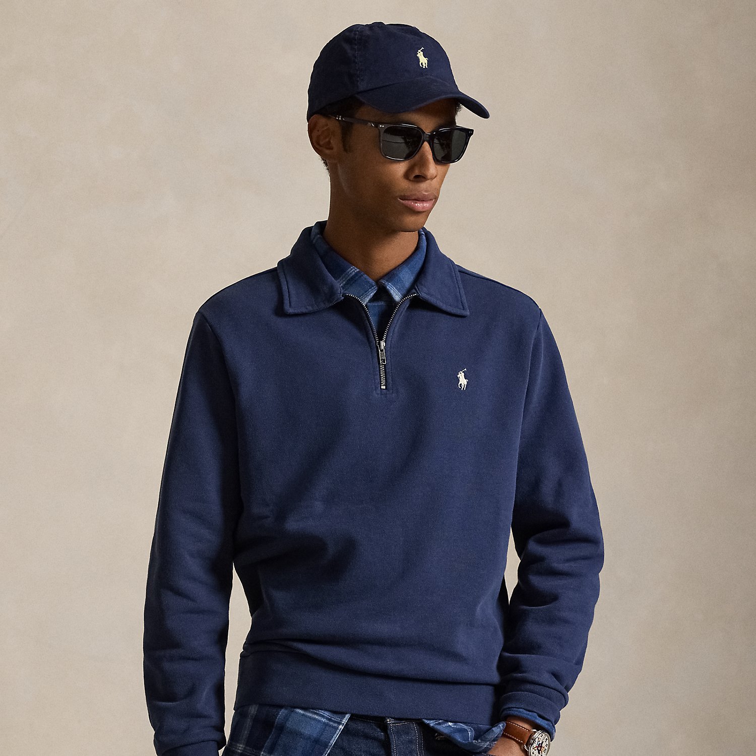Sweatshirt aus Loopback-Fleece von Polo Ralph Lauren