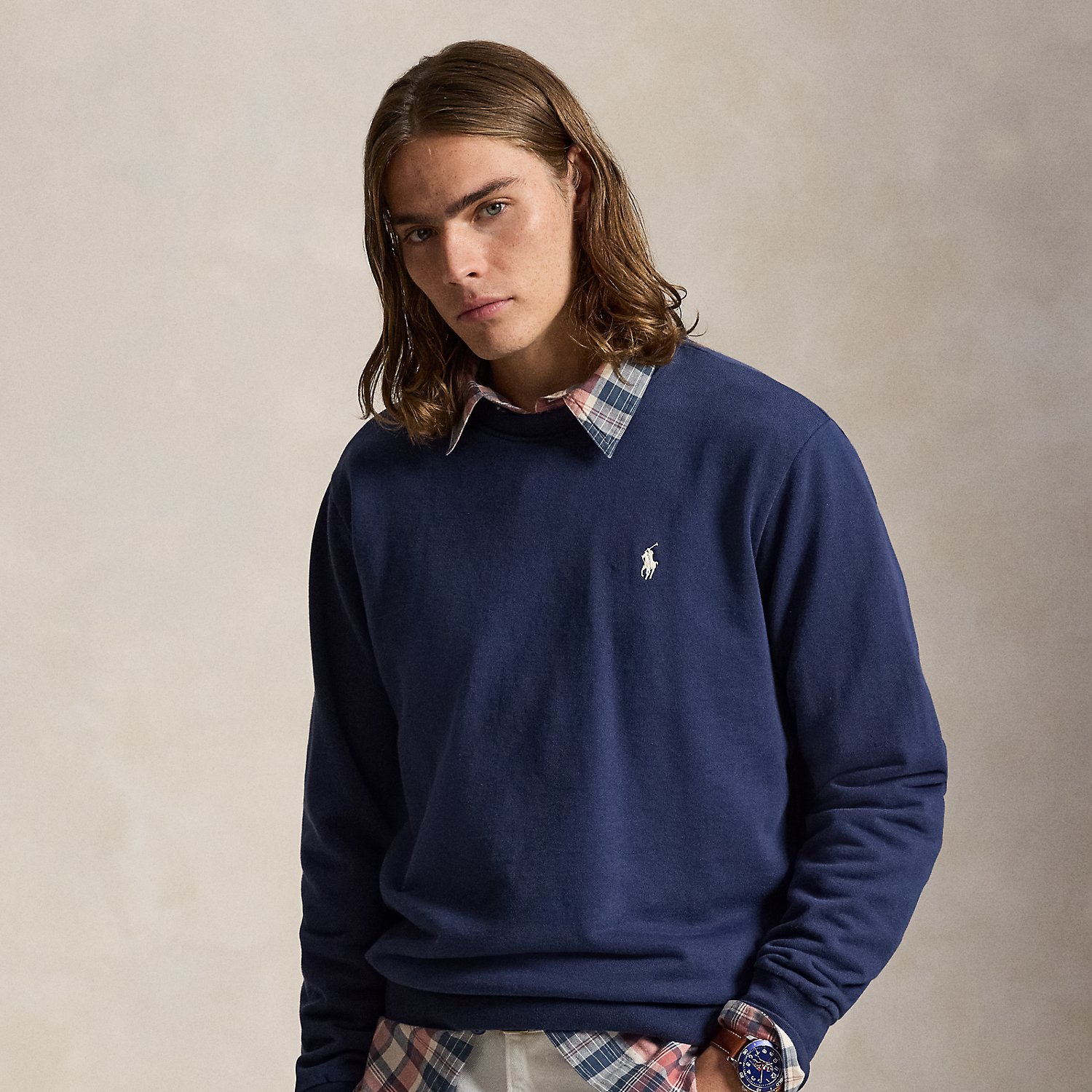 Sweatshirt aus Loopback-Fleece von Polo Ralph Lauren