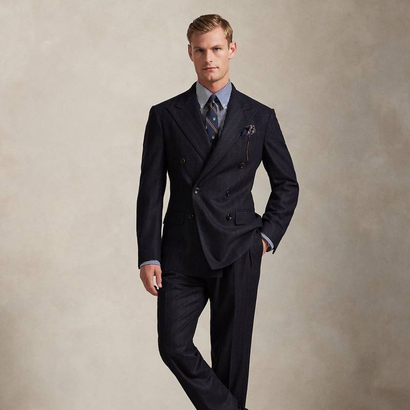Tailored-Fit Nadelstreifen-Anzug Polo von Polo Ralph Lauren