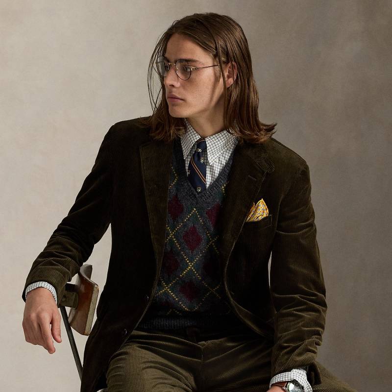 Tailored-Fit Polo-Kordsamt-Anzugjacke von Polo Ralph Lauren