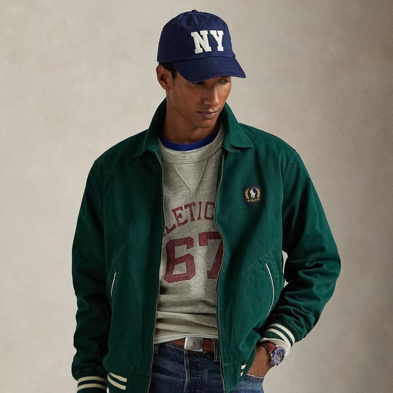 Twilljacke mit Pony-Aufnäher von Polo Ralph Lauren