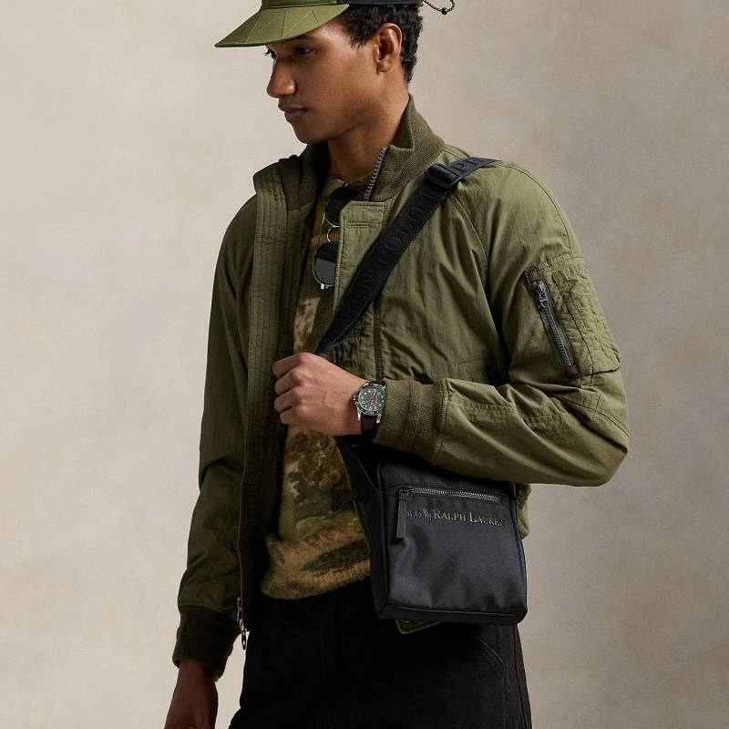 Umhängetasche mit Ton-in-Ton-Logo von Polo Ralph Lauren