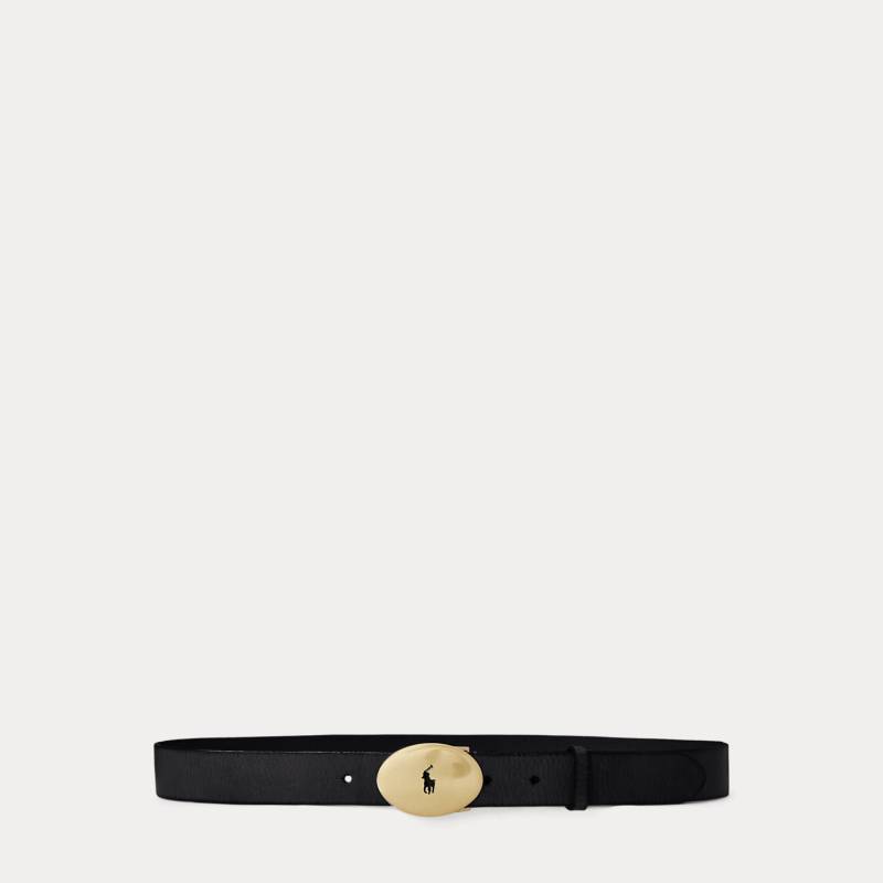 Vachetteledergürtel Polo ID mit Schnalle Vachetteledergürtel Polo ID mit Schnalle von Polo Ralph Lauren