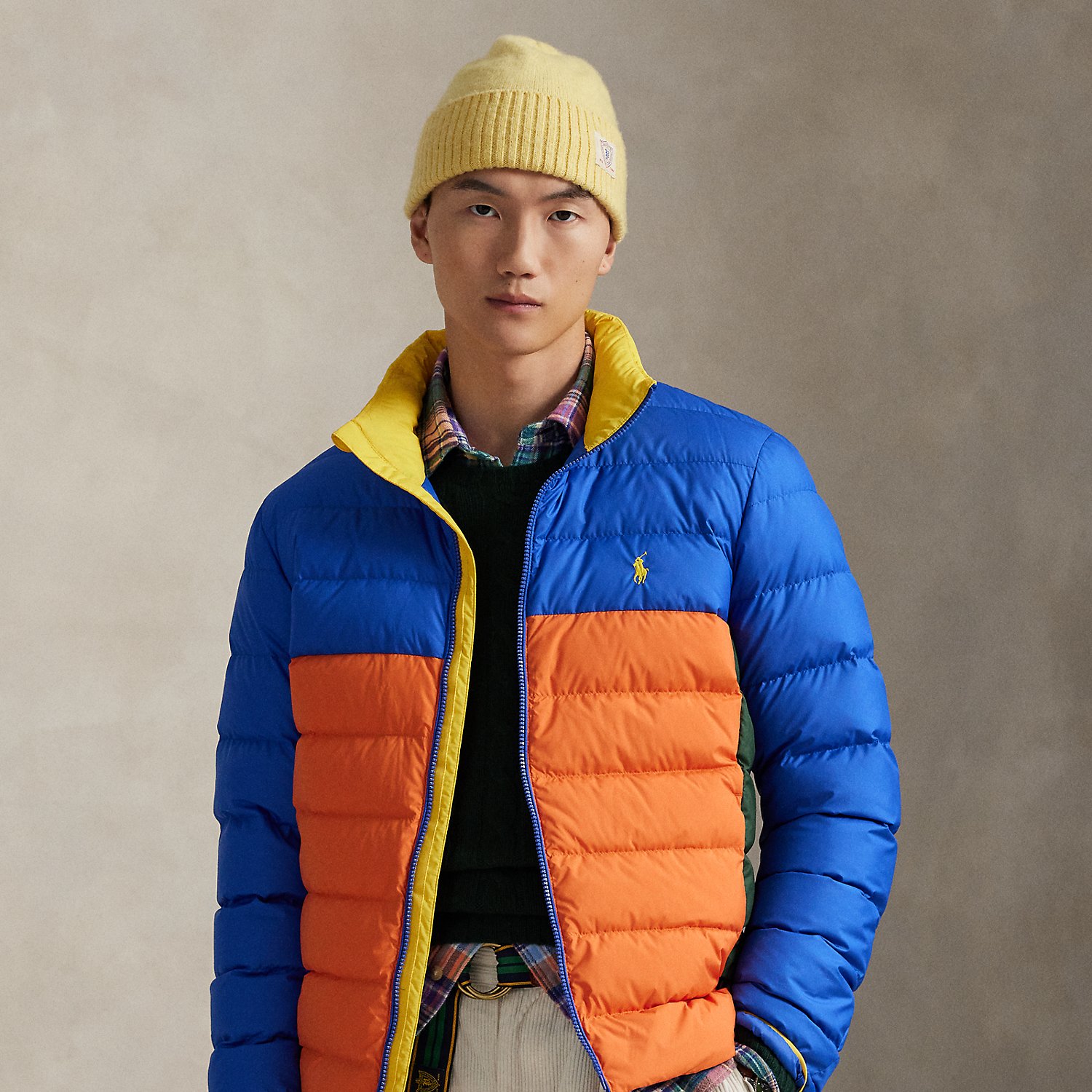 Verstaubare Color-Block-Jacke Colden von Polo Ralph Lauren