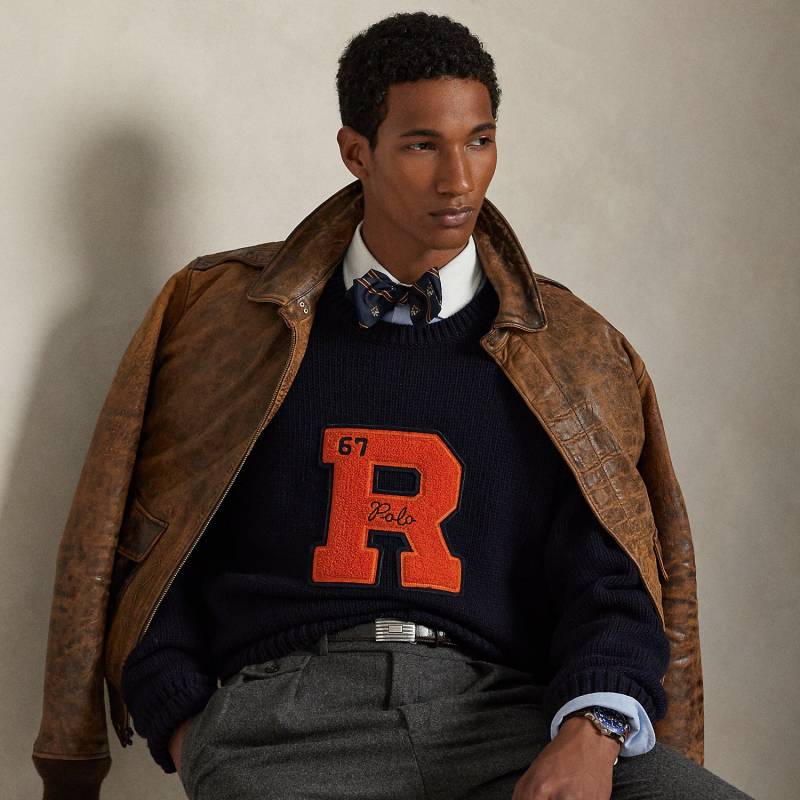 Vintage-Fit College-Pullover aus Wolle Vintage-Fit College-Pullover aus Wolle von Polo Ralph Lauren