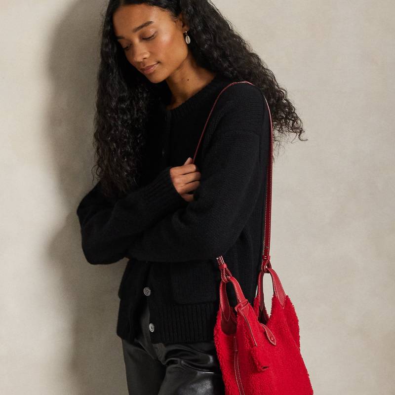 Wandelbare Tasche Polo Play aus Lammfell von Polo Ralph Lauren