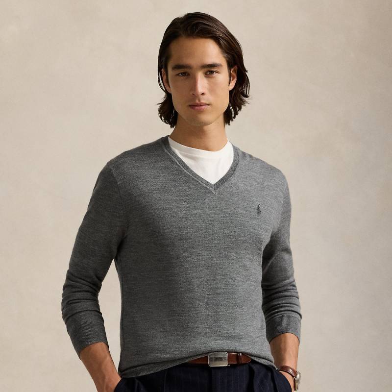 Waschbarer Slim-Fit Wollpullover von Polo Ralph Lauren