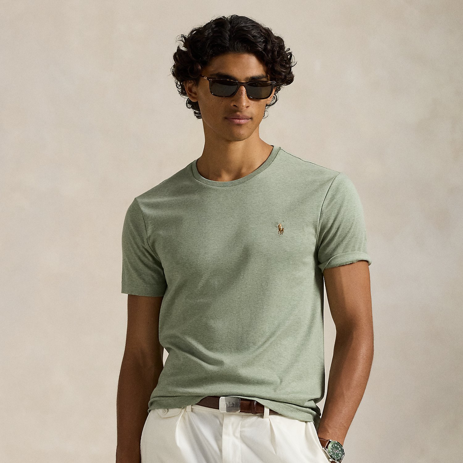 Weiches Custom-Slim-Fit T-Shirt Weiches Custom-Slim-Fit T-Shirt von Polo Ralph Lauren