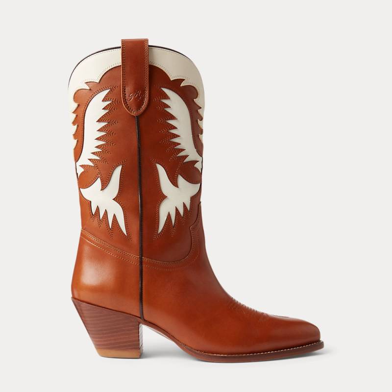 Westernstiefel aus Vachetteleder von Polo Ralph Lauren