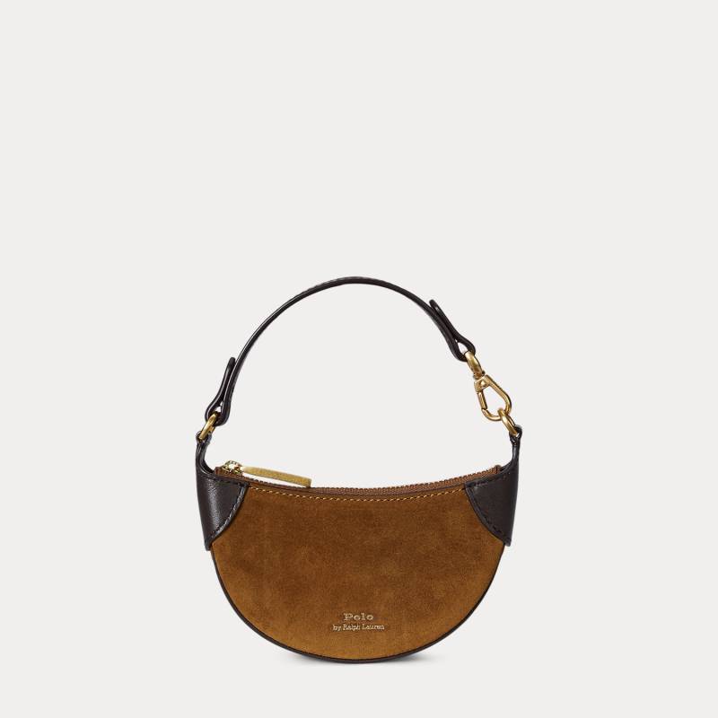 Wildleder-Kartenetui Polo ID mit Besatz von Polo Ralph Lauren