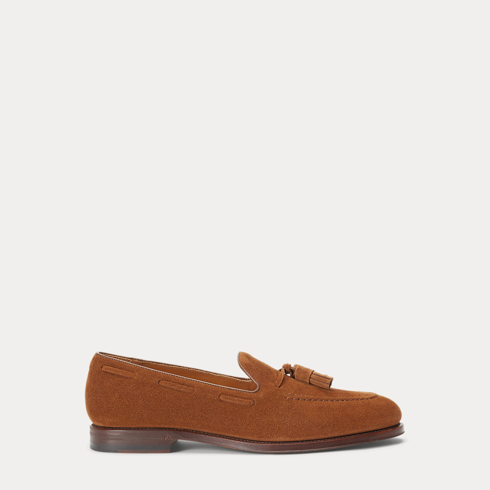 Wildleder-Loafer Maestra mit Quasten von Polo Ralph Lauren