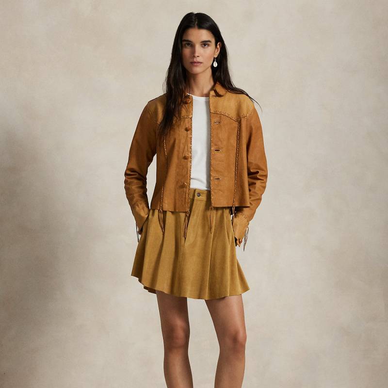 Wildlederrock mit Falten Wildlederrock mit Falten von Polo Ralph Lauren