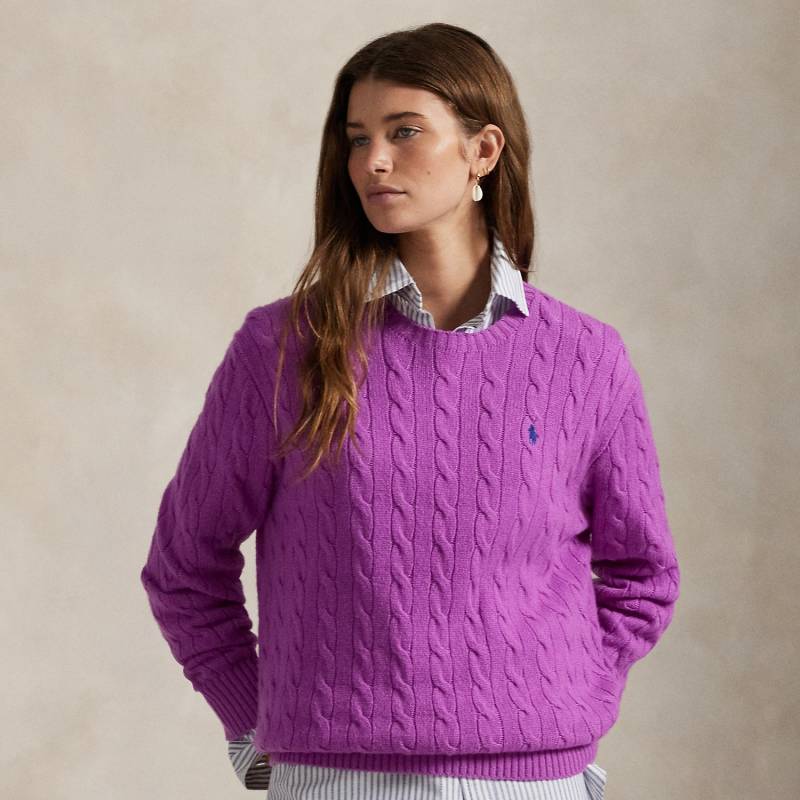 Woll-Kaschmir-Pullover mit Zopfmuster Woll-Kaschmir-Pullover mit Zopfmuster von Polo Ralph Lauren