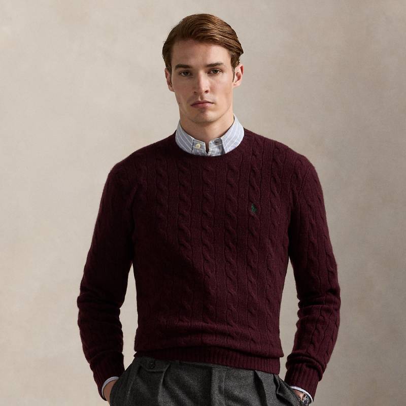 Woll-Kaschmir-Pullover mit Zopfmuster Woll-Kaschmir-Pullover mit Zopfmuster von Polo Ralph Lauren
