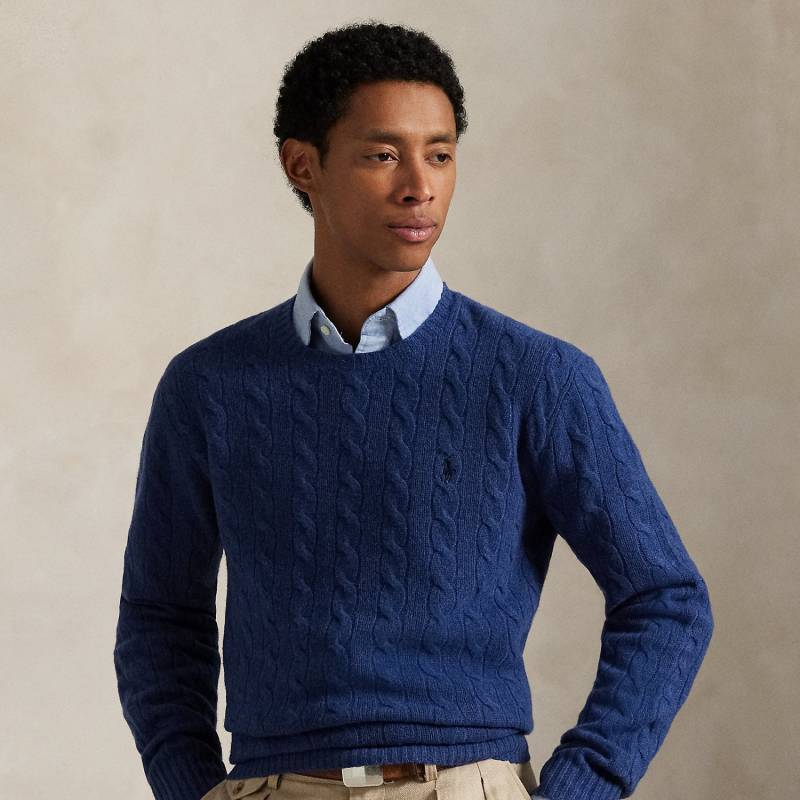 Woll-Kaschmir-Pullover mit Zopfmuster Woll-Kaschmir-Pullover mit Zopfmuster von Polo Ralph Lauren