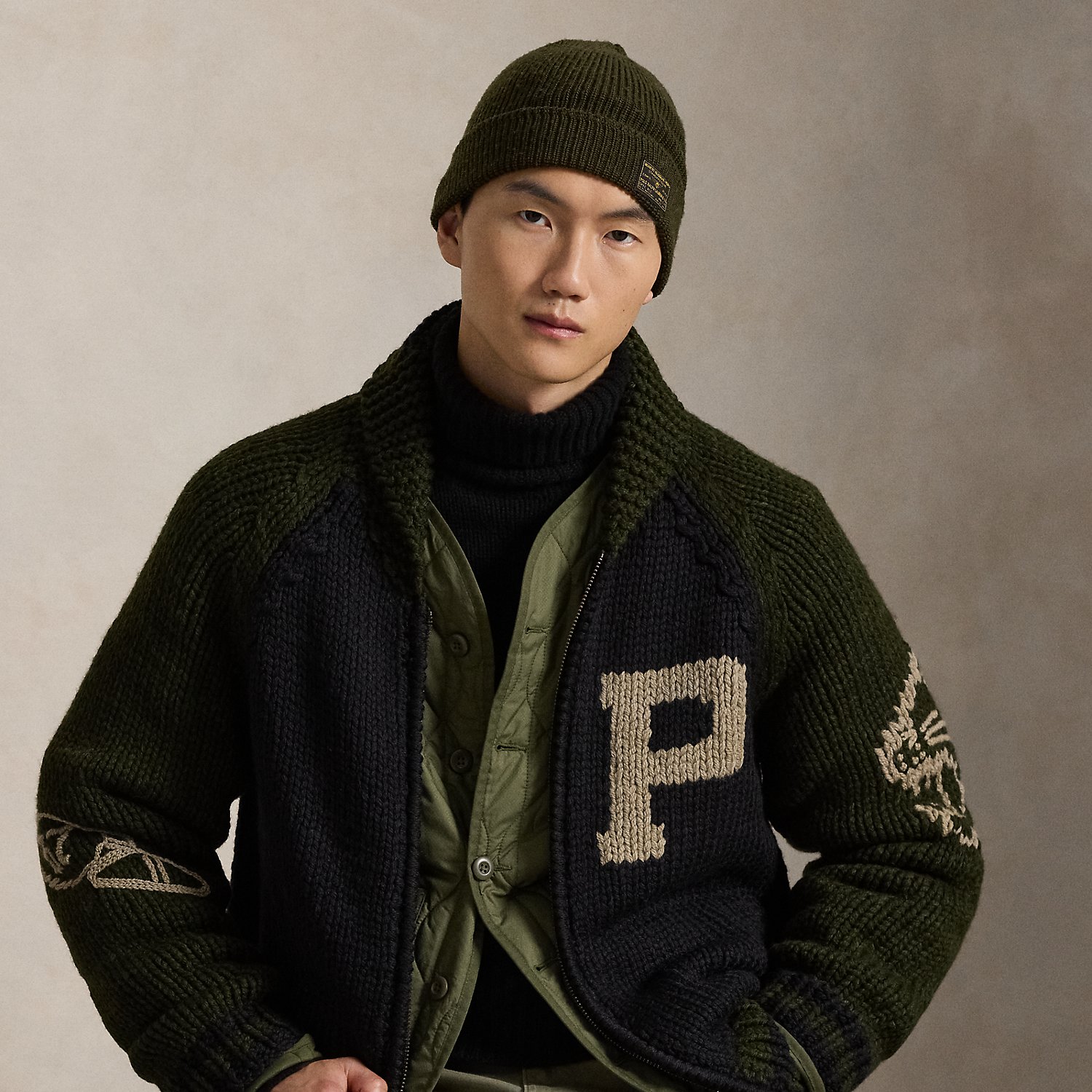 Woll-Strickjacke mit Schalkragen Woll-Strickjacke mit Schalkragen von Polo Ralph Lauren