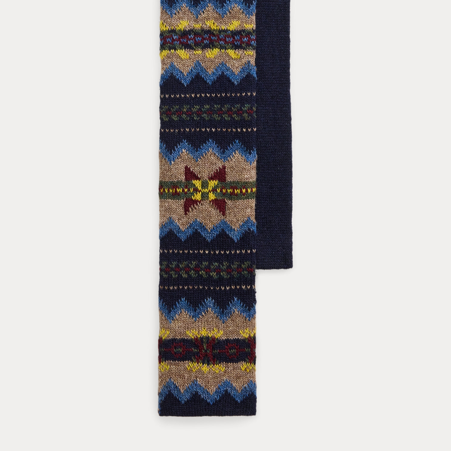 Woll-Strickkrawatte mit Fair-Isle-Muster von Polo Ralph Lauren