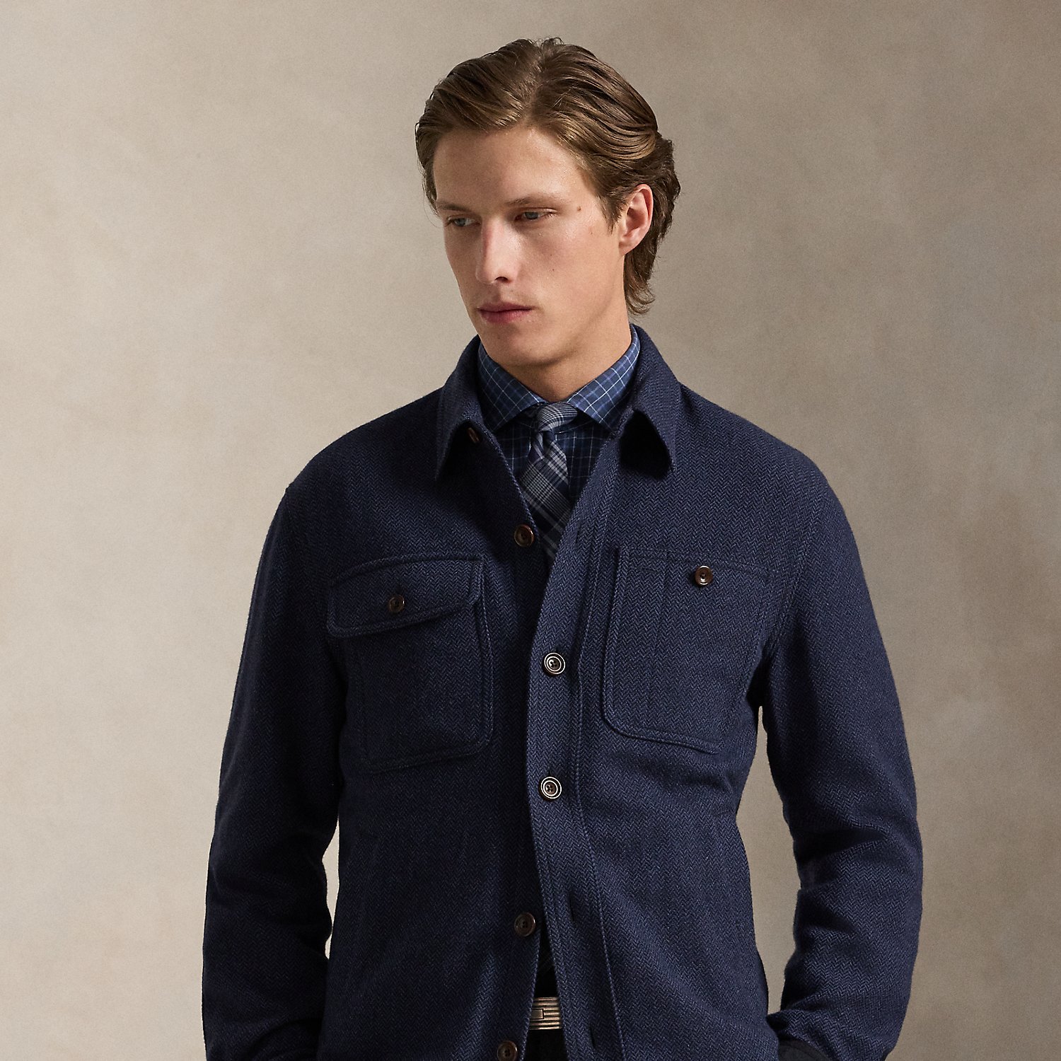 Wolljacke mit Fischgratmuster Wolljacke mit Fischgratmuster von Polo Ralph Lauren