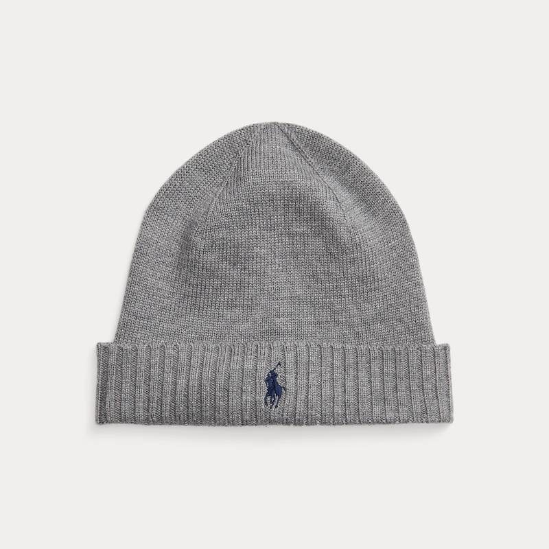 Wollmütze mit charakteristischem Pony von Polo Ralph Lauren