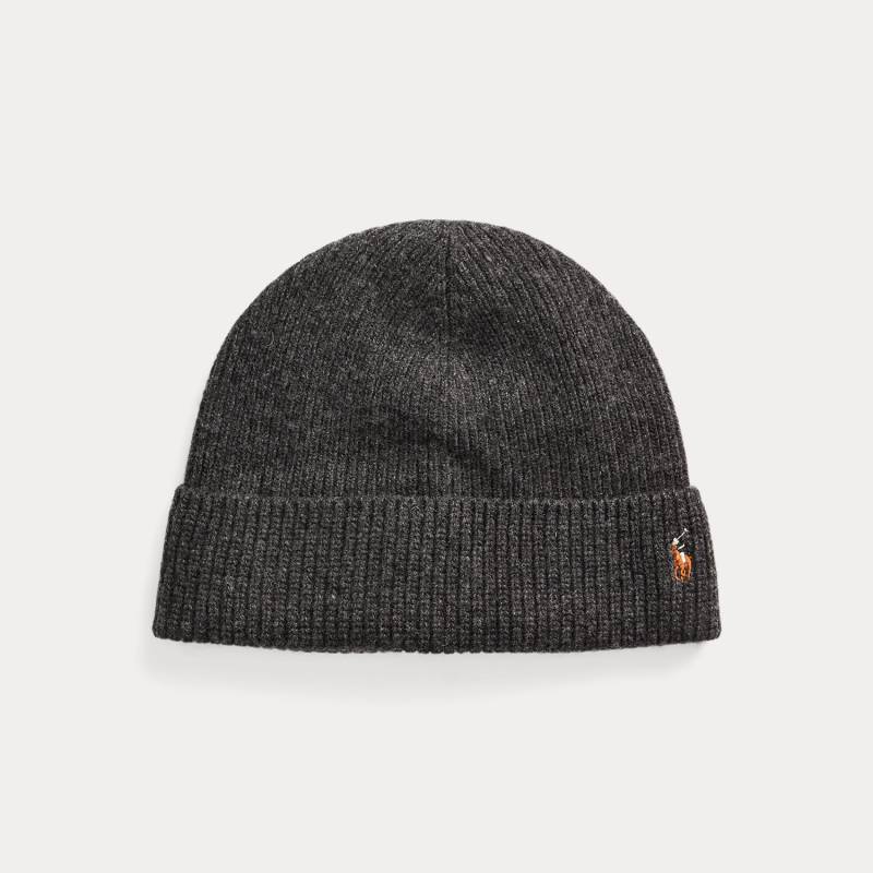 Wollmütze mit charakteristischem Pony von Polo Ralph Lauren