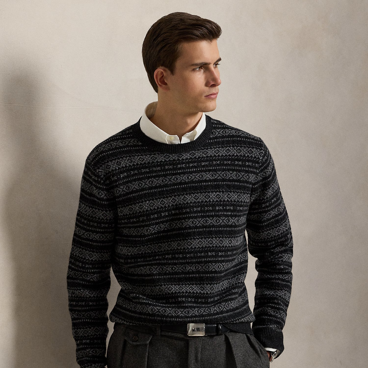 Wollpullover mit Fair-Isle-Muster von Polo Ralph Lauren