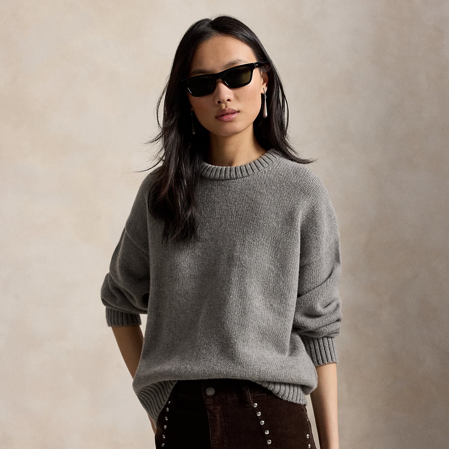 Wollpullover mit Rundhalsausschnitt von Polo Ralph Lauren