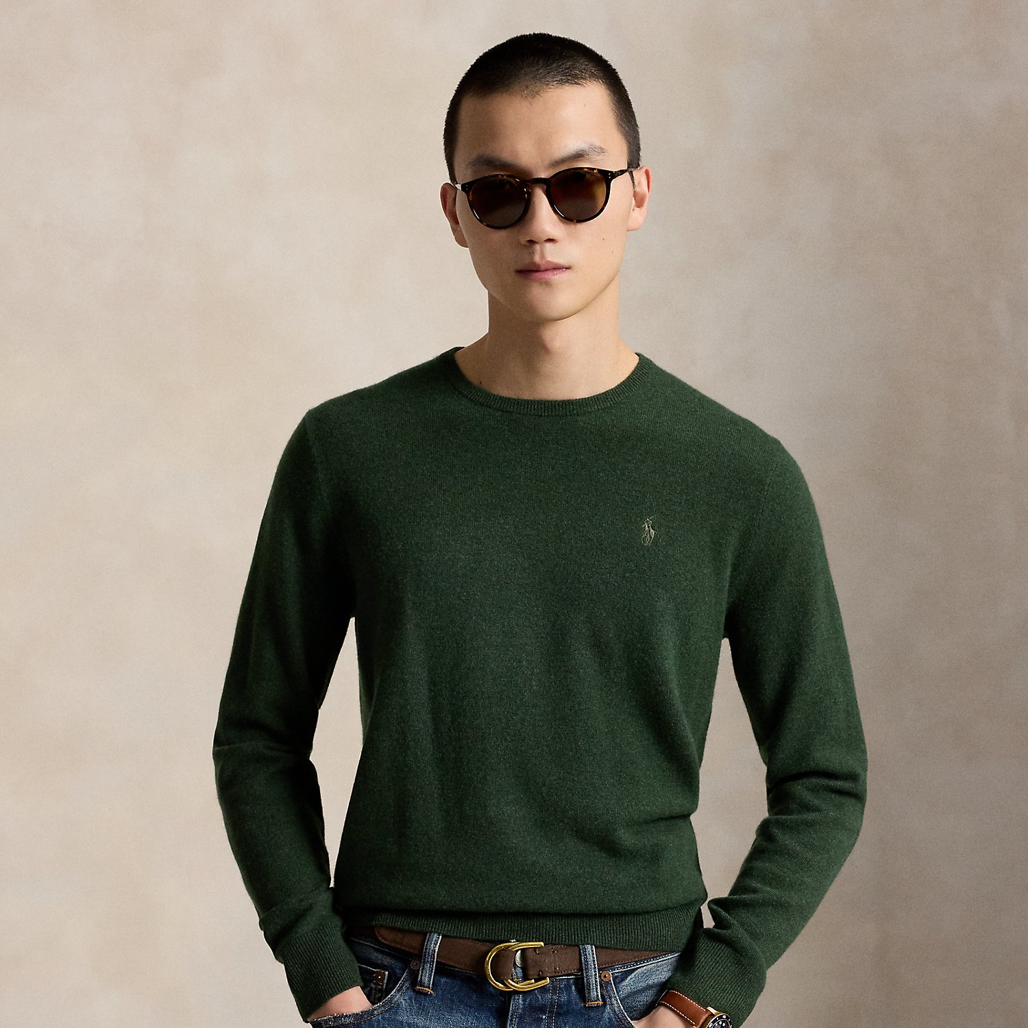 Wollpullover mit Rundhalsausschnitt von Polo Ralph Lauren