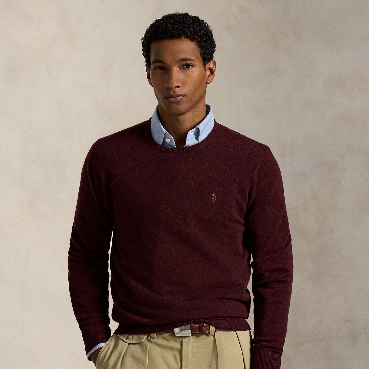 Wollpullover mit Rundhalsausschnitt von Polo Ralph Lauren