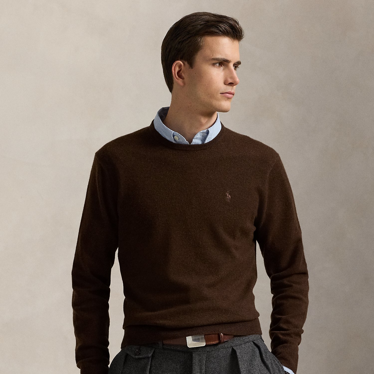 Wollpullover mit Rundhalsausschnitt von Polo Ralph Lauren