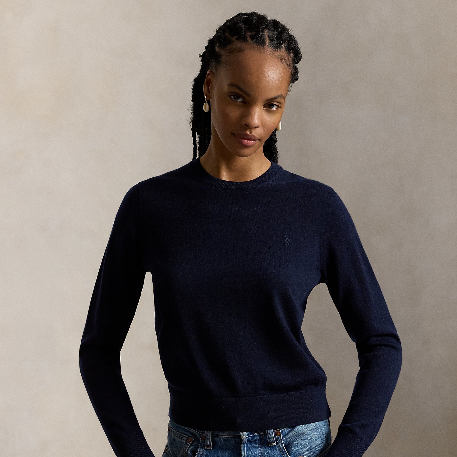 Wollpullover mit Rundhalsausschnitt von Polo Ralph Lauren