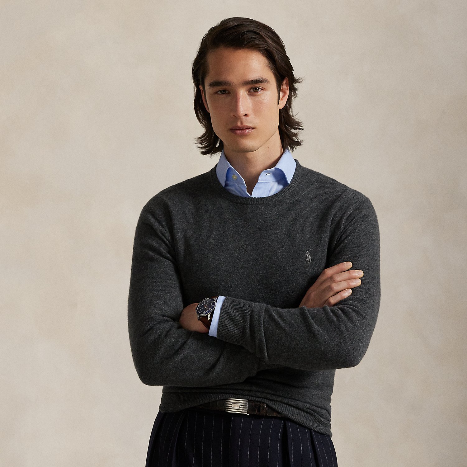 Wollpullover mit Rundhalsausschnitt von Polo Ralph Lauren