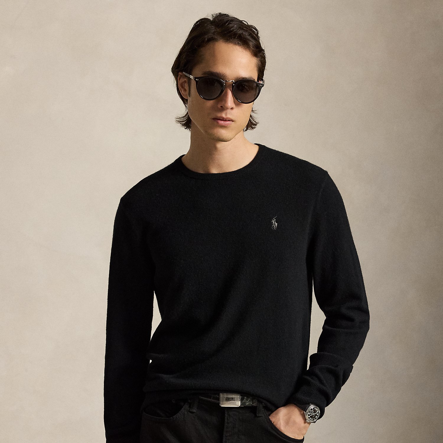 Wollpullover mit Rundhalsausschnitt von Polo Ralph Lauren