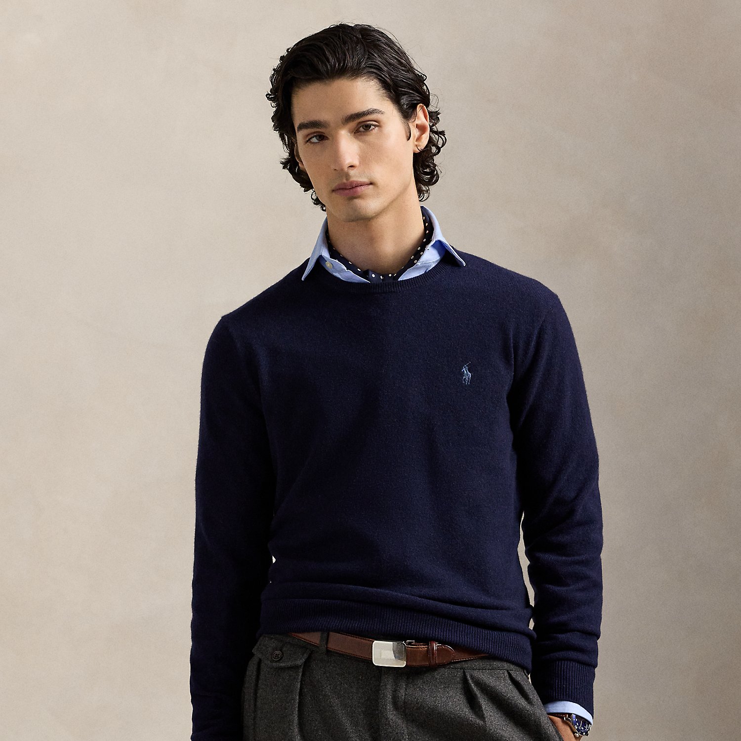 Wollpullover mit Rundhalsausschnitt von Polo Ralph Lauren