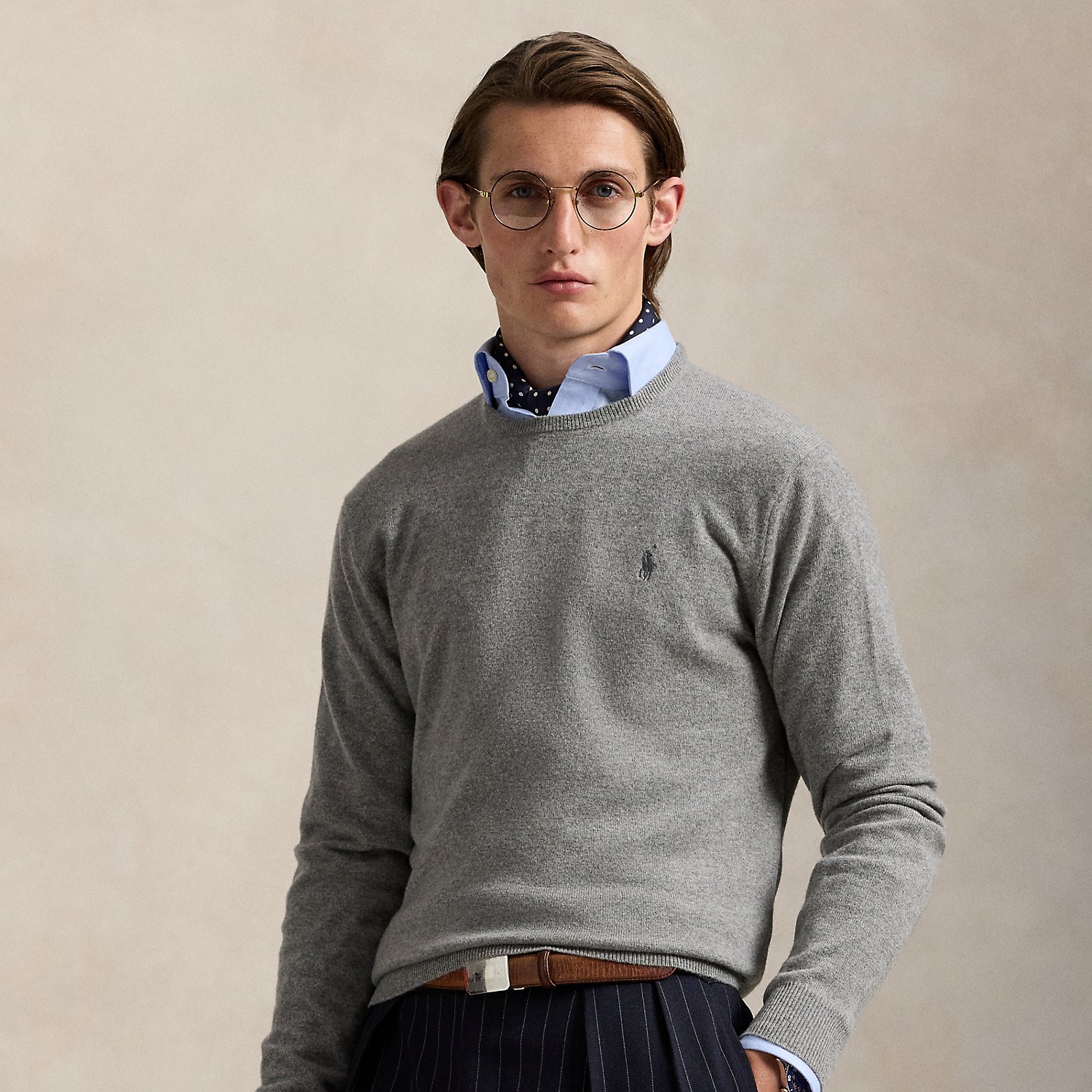 Wollpullover mit Rundhalsausschnitt von Polo Ralph Lauren