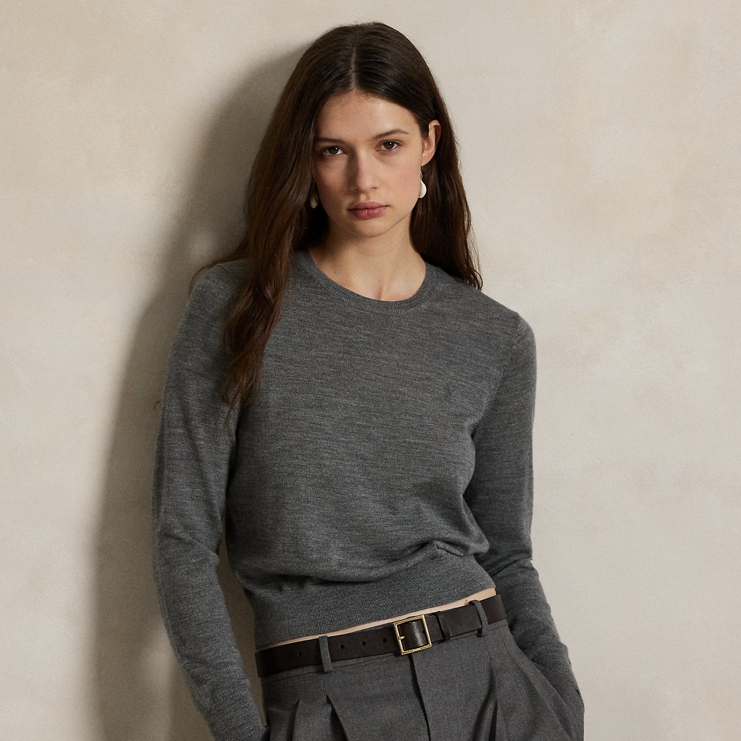 Wollpullover mit Rundhalsausschnitt von Polo Ralph Lauren