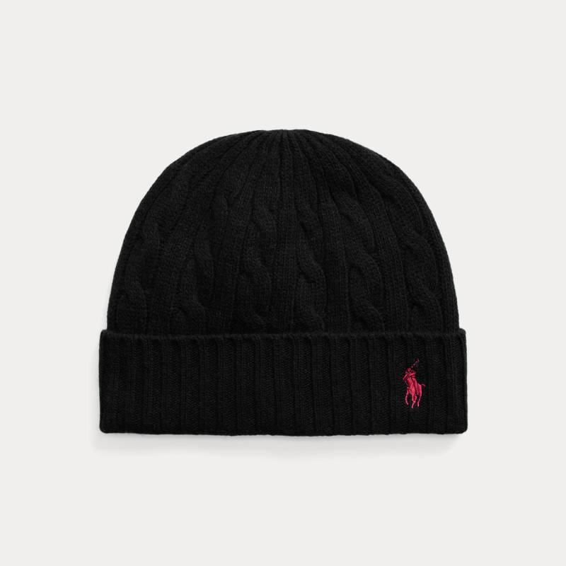 Zopfmuster-Mütze mit Wolle von Polo Ralph Lauren
