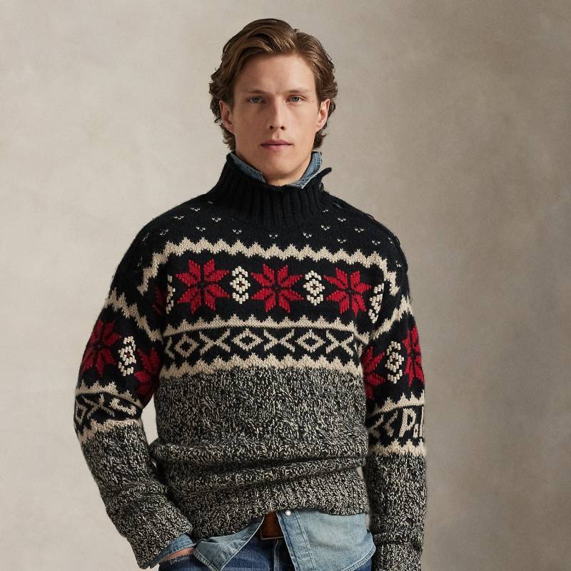 Zopfmusterpullover mit Schneeflocken Zopfmusterpullover mit Schneeflocken von Polo Ralph Lauren