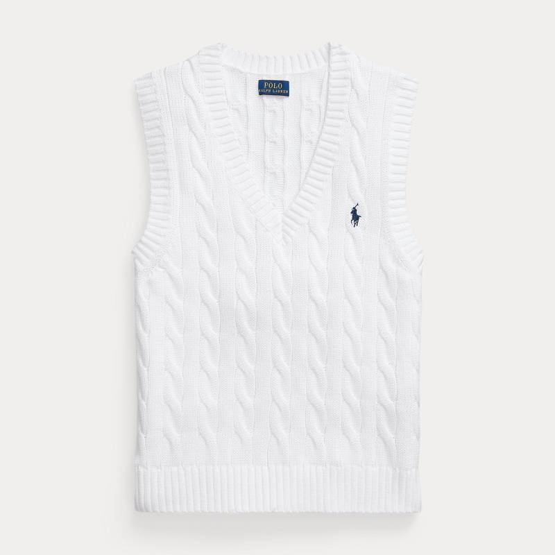 Zopfmusterpullunder mit V-Ausschnitt Zopfmusterpullunder mit V-Ausschnitt von Polo Ralph Lauren
