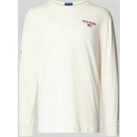 Polo Sport Longsleeve mit Label-Stitching in Offwhite, Größe XXL von Polo Sport
