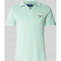 Polo Sport Regular Fit Poloshirt mit Label-Stitching in Mint, Größe XXL von Polo Sport