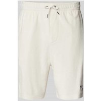 Polo Sport Shorts mit Label-Stitching in Offwhite, Größe S von Polo Sport