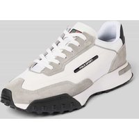 Polo Sport Sneaker aus Leder-Textil-Mix Modell 'PS 275' in Hellgrau, Größe 45 von Polo Sport