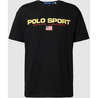 Polo Sport T-Shirt mit Label-Print in Black, Größe XL von Polo Sport