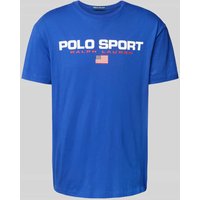 Polo Sport T-Shirt mit Label-Print in Royal, Größe XL von Polo Sport