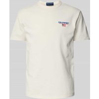 Polo Sport T-Shirt mit Label-Stitching in Offwhite, Größe XL von Polo Sport