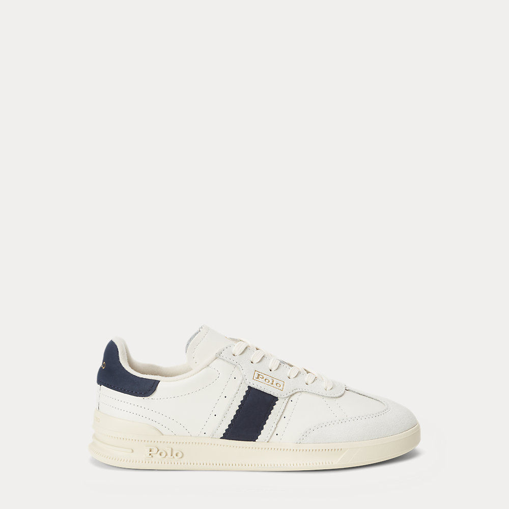 Sneaker Aera aus Leder und Wildleder von Polo Sport