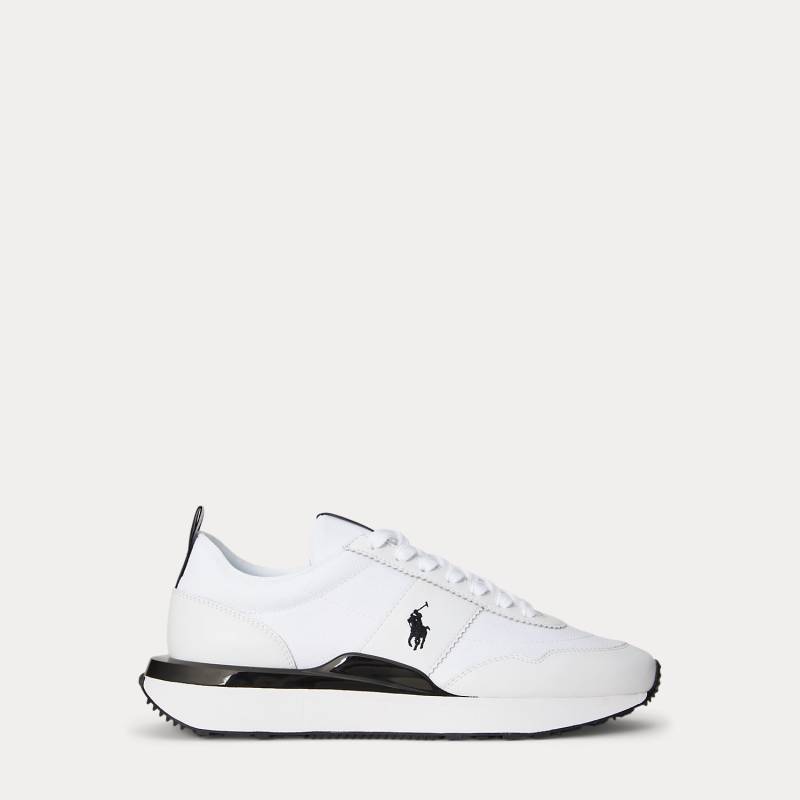 Sneaker Train 89 aus Leder und Oxford von Polo Sport